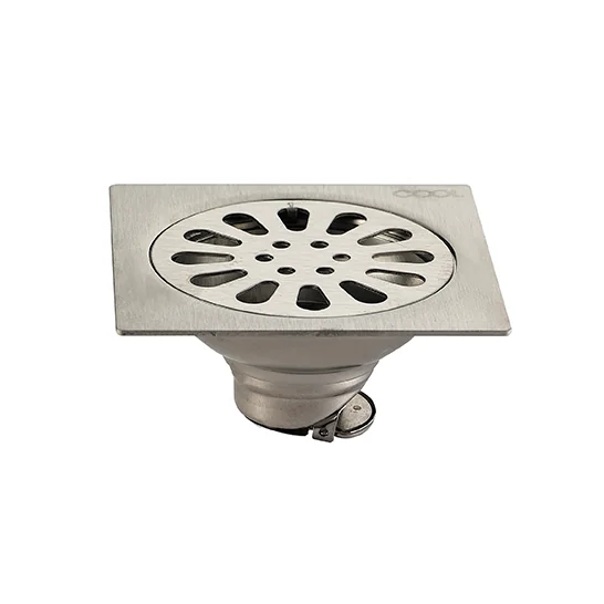 Cool A01-003-Z Floor Drain Stainless Steel201 4x4in