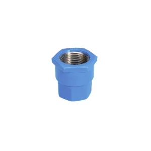 Cool Era Female Thread Adapter w/ Copper Blue 20mmx1/2in