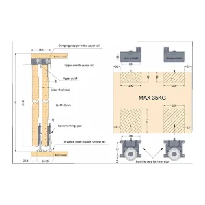 Brad Guide Roller Steel and Plastic