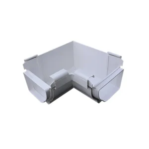 MG PVC Gutter Outside Corner 90 deg