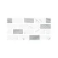 Estilos Premium HD KW3671 Bricks White/Grey 30x60cm