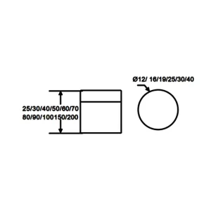 Brad Decorative Fittings SS 2pcs/pack