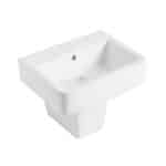 Cool Reese Lavatory with Half Pedestal