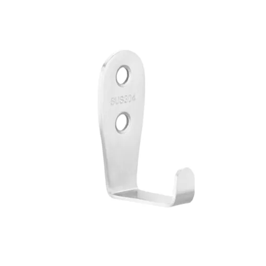 Brad Fittings Coat Hook Stainless Steel