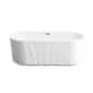 Cool Mod Acrylic Bathtub with Fittings 800x1700x580mm