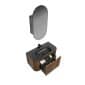 Cool Bathroom Furniture Manto Black 890x475x450mm