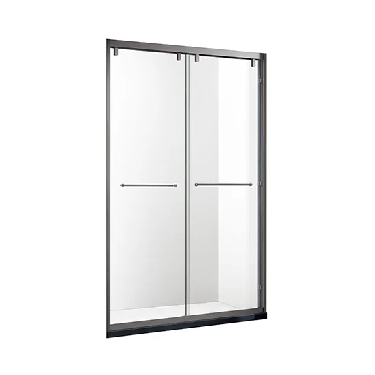 Cool Shower Door Clear Gun Gry Package 8mm