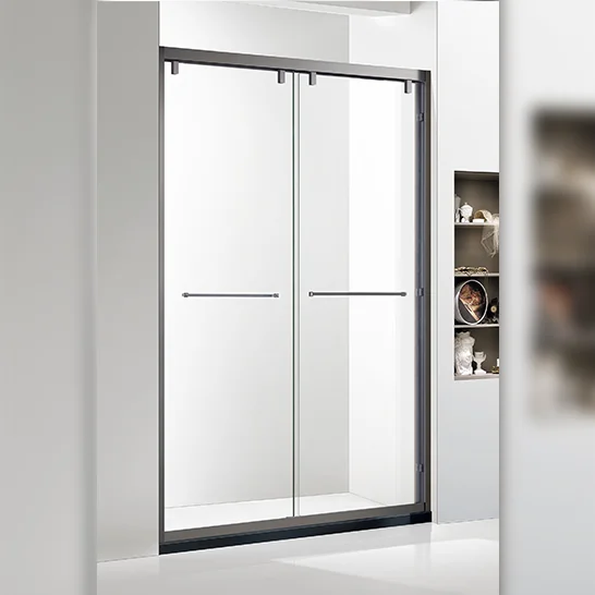 Cool Shower Door Clear Gun Gry Package 8mm