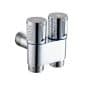 Cool Angle Valve 2-Way BS-3921 Chrome