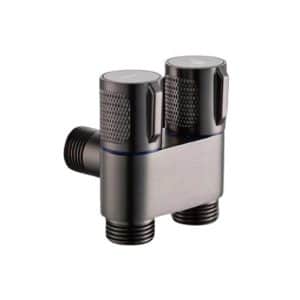 Cool Angle 2-Way Valve BS-3922 Gun Grey