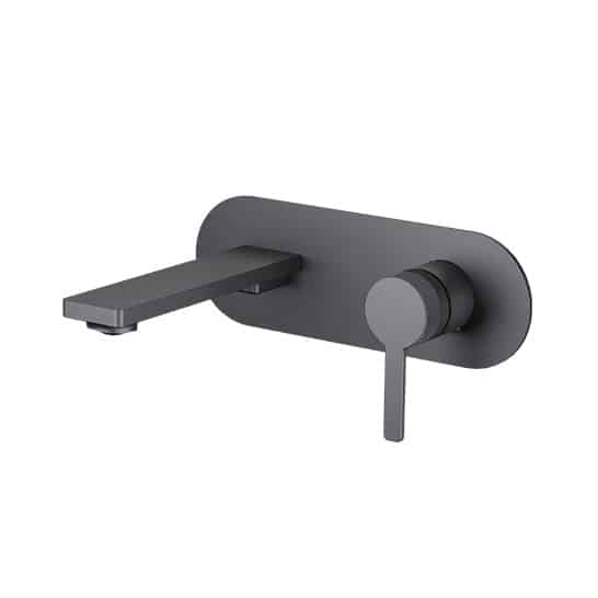 Cool Wall Mounted Basin Mixer Gun Grey