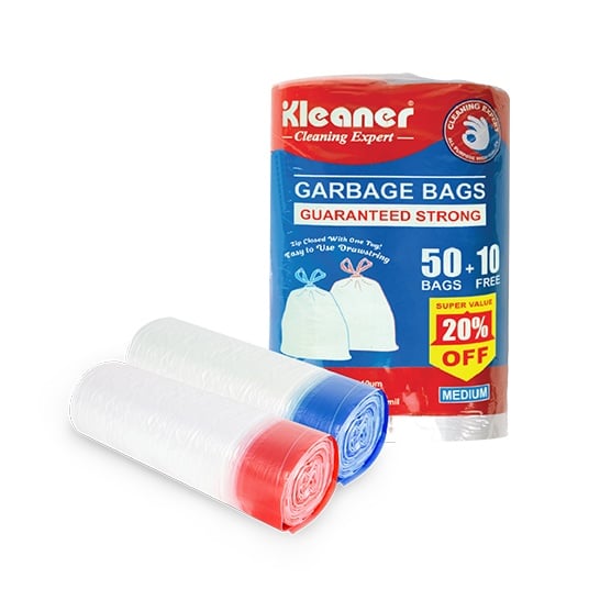 Kleaner Garbage Bag Drawstring