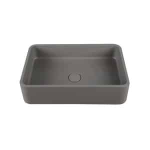 Cool Concrete Basin Art 500x325x120mm