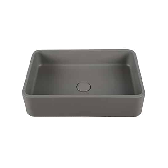 Cool Concrete Basin Art 500x325x120mm