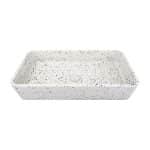 Cool Coarse Terazzo Concrete Basin (CB009)