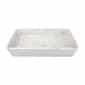 Cool Coarse Terazzo Concrete Basin (CB009)