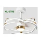 Lucia 9706 Ceiling Fan Rose Gold