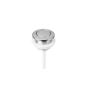 Cool Single Push Button ABS Chrome 38mm - Image 1