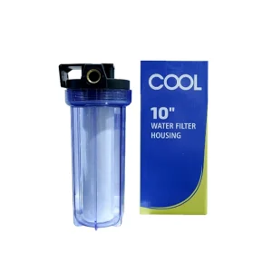 Cool Single Filter Transparent Housing 10x1/2in - Image 1