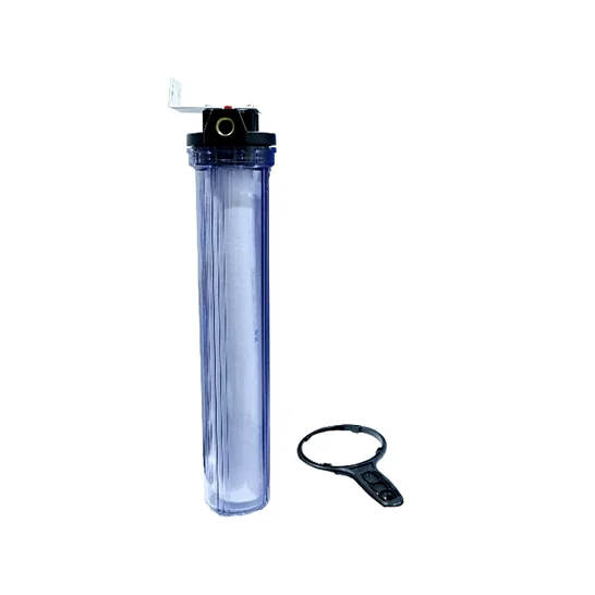 Cool Single Filter Transparent Housing 20x1/2in