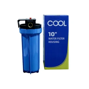 Cool Single Water Filter Blue Bottle 10x1/2in - Image 1