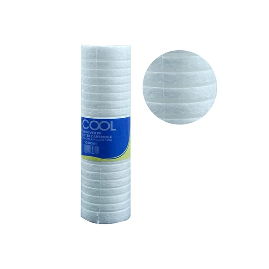Cool TY-85021 1 Micron Grooved PP Cartridge 200g 20in