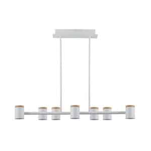 Drop Lamp HLHN8474 MattWhite and Wood