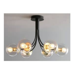 Drop Lamp AF80036 Black Smoke Grey