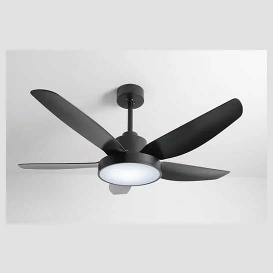 1049997 Lucia GS221 Ceiling Fan Black 43in