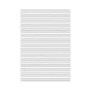 ADCO PS Sheet Wavy Line Design White 1220x2440x4.2mm
