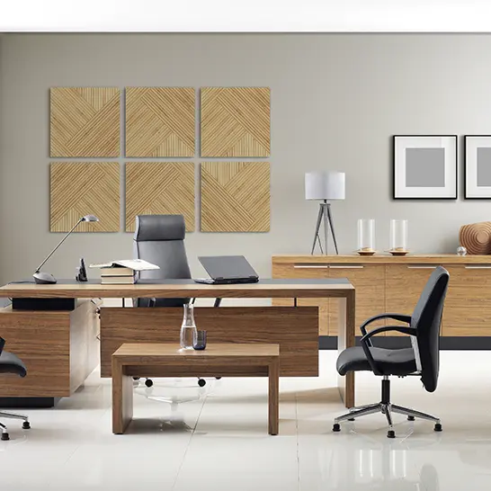 ADCO Acoustic Panel With Adhesive Natural 60x60x0.9cm