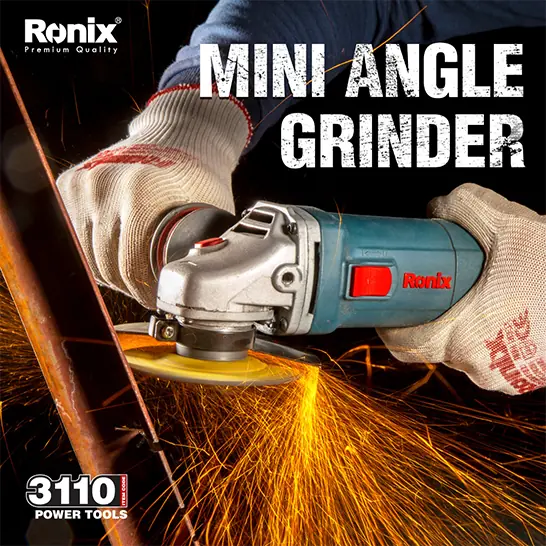 Ronix 3110 Mini Angle Grinder 100mm 880w