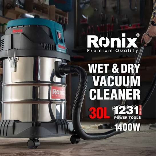 Ronix 1231 Vacuum Cleaner High-power 1400W 30 Liter