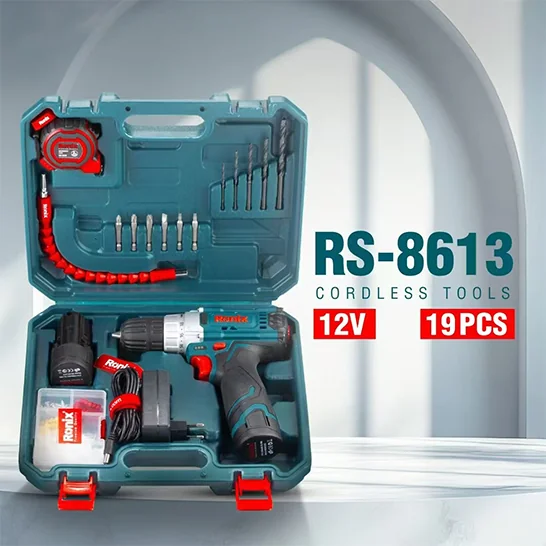 Ronix RS-8613 Cordless Drill Set 1.5Ah