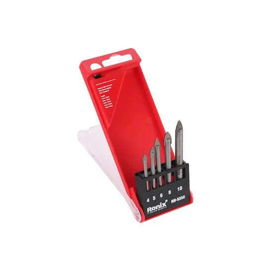 Ronix RH-5350 Glass And Tile Drill Bit Set