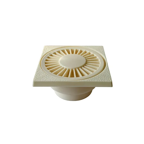 Cool Floor Drain FD-2 ABS White 4in