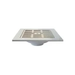Cool Floor Drain FD-4 ABS SS 304 Wht 6in