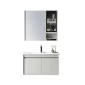 Cool Bathroom Furniture Wood Veneer 800x510x550mm