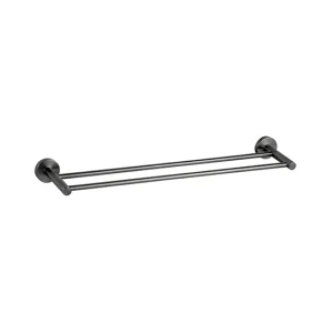 Cool Towel Bar Double SS304 Gun Grey