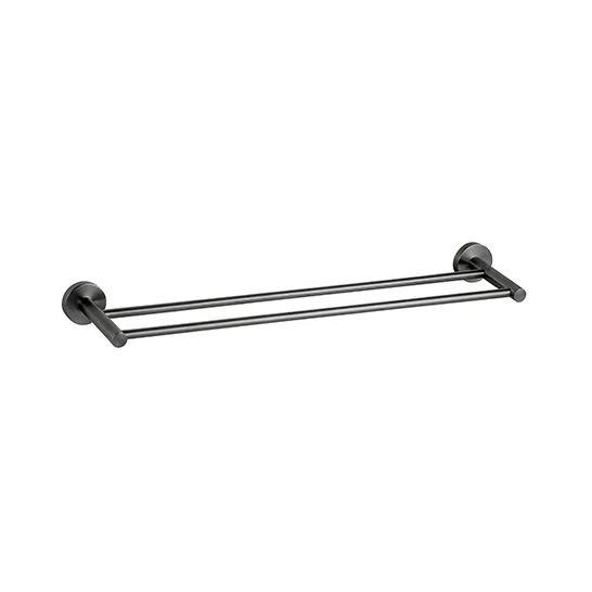 Cool Towel Bar Double SS304 Gun Grey