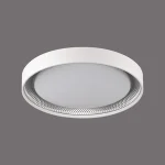 Malco 9699 Ceiling Lamp White Silver 30W