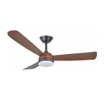 Lucia Flux 523 Ceiling Fan Walnut 52inc