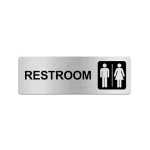 Brad Rest Room Sign 8x4in