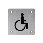 Brad Disable Sign 4x4in