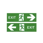Brad Exit Sign 12x4in