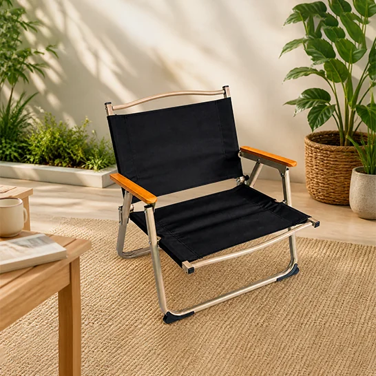 EZ Home W-14 Folded Chair Black 73x53cmMaterial