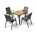 EZ Home BH-012 Outdoor Dining Set 1+4seater GreyMaterial