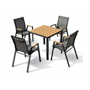 EZ Home BH-012 Outdoor Dining Set 1+4seater GreyMaterial