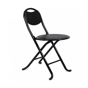 EZ Home Folded Chair 1321 BlackMaterial: IRON+OXFORD CLOTH