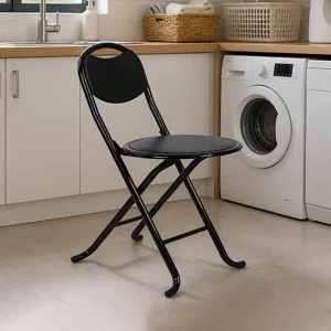 EZ Home Folded Chair 1321 BlackMaterial: IRON+OXFORD CLOTH